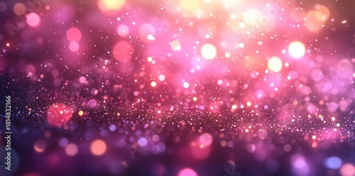 Colorful Sparkle Background Pattern With Pink and Purple Tones