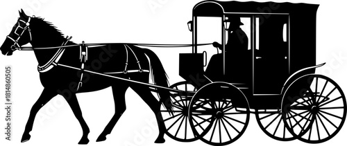 Amish horse and buggy