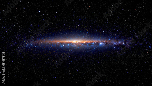 The Milky Way Galaxy as seen from Outer SPace