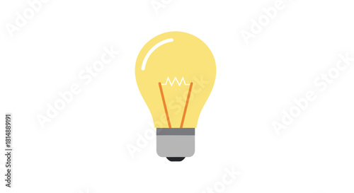 Illuminated Idea Bulb