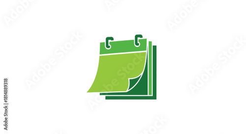 Green calendar icon