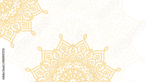 Mandala Background - Gradient round mandala .Hand Made, Indian Mandala 