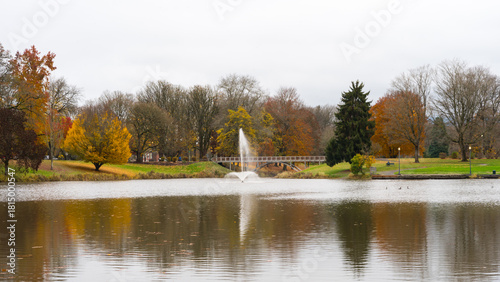 Autumn in Lake Sacajawea Park, Longview, Washington