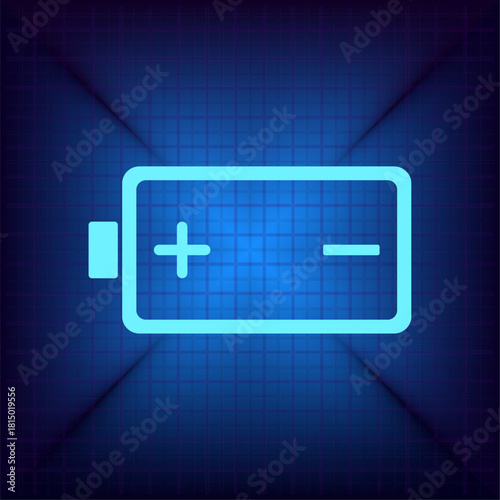 Vector illustration on a blue background