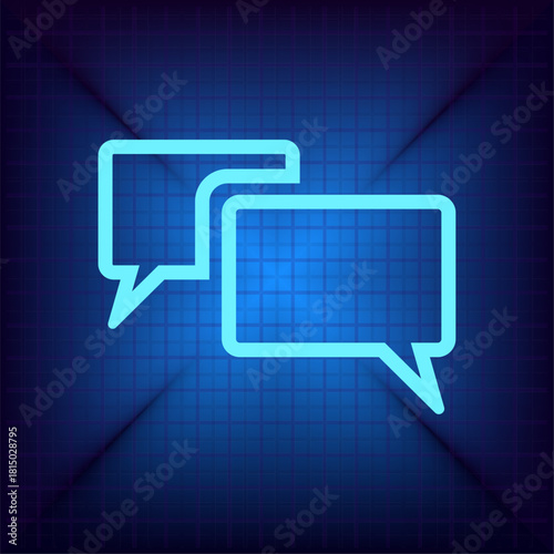 Vector illustration on a blue background