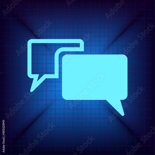 Vector illustration on a blue background