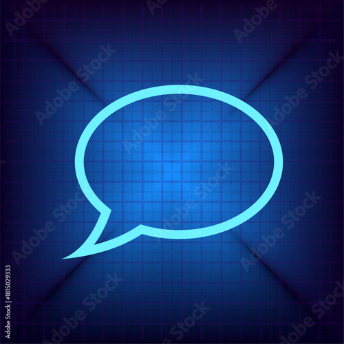 Vector illustration on a blue background