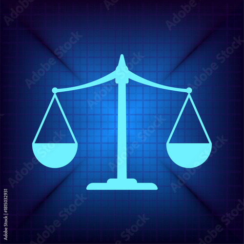 Vector illustration on a blue background