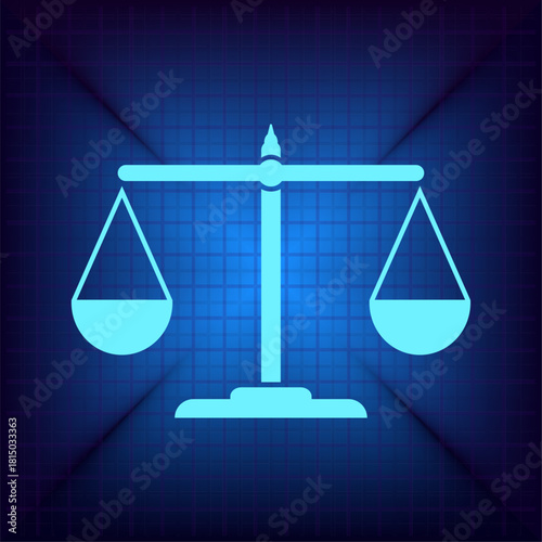 Vector illustration on a blue background