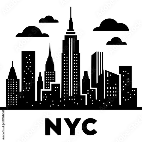 New York City Icon Vector