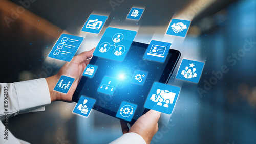 Photos Digital recruitment and online hiring, virtual headhunting, smart recruitment platforms, talent acquisition solutions, and digital HR tools for modern workforce management