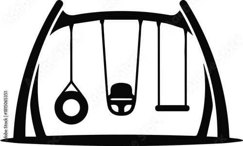 Three Seater Swing Icon