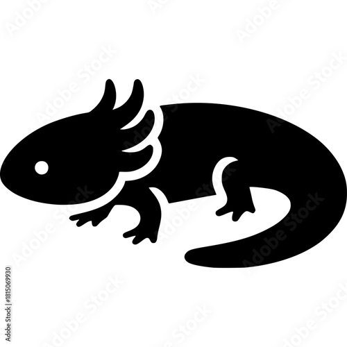 Axolotl Icon Vector