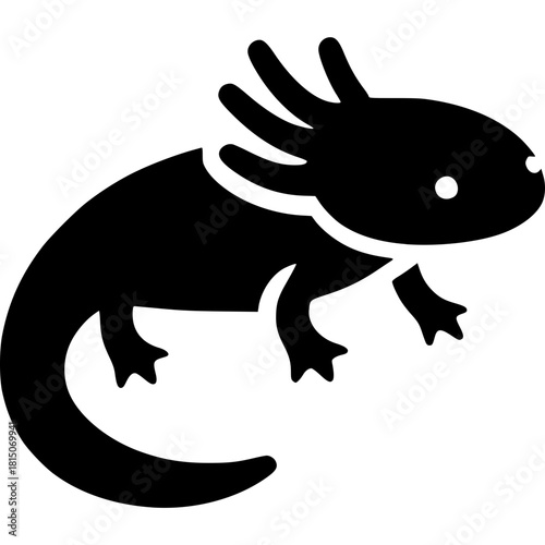 Axolotl Icon Vector