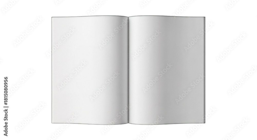 Fototapeta premium blank white book