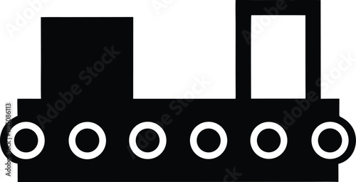 Industrial conveyor belt system