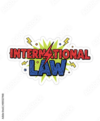 International Law in Comic Book Style, Creative Design Concept