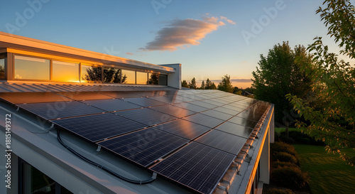 Beautiful house with solar 