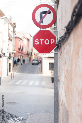 Street signs and looks of european streets