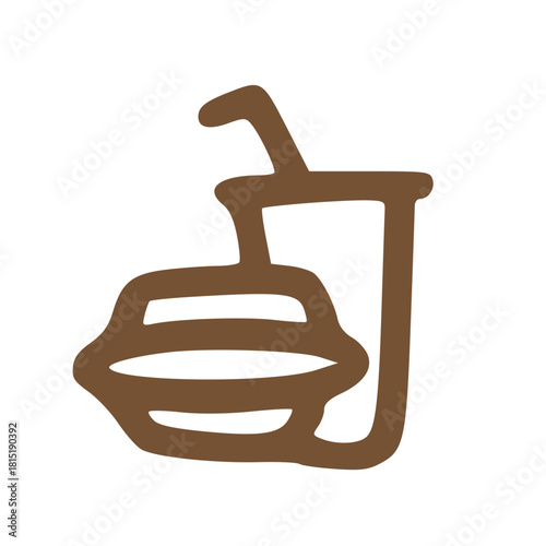 Iced Cold Beverage Drink Soda Coffee Takeaway