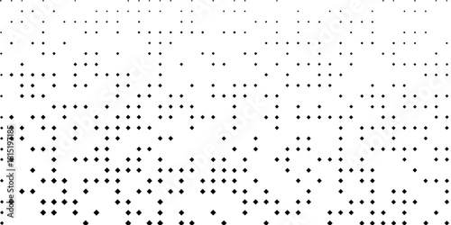 Dot pattern seamless background. Polka dot pattern template Monochrome dotted texture
