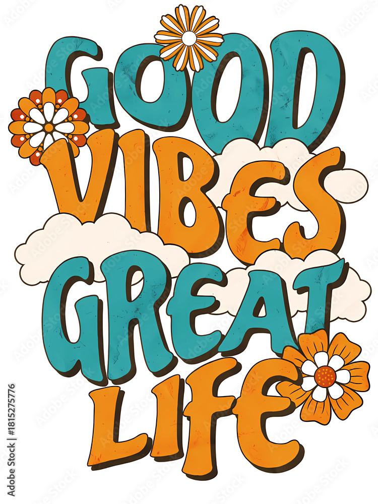 Fototapeta premium good vibes