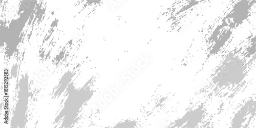 Dark grunge texture background with ink splatters and dirty old paper vector illustration design