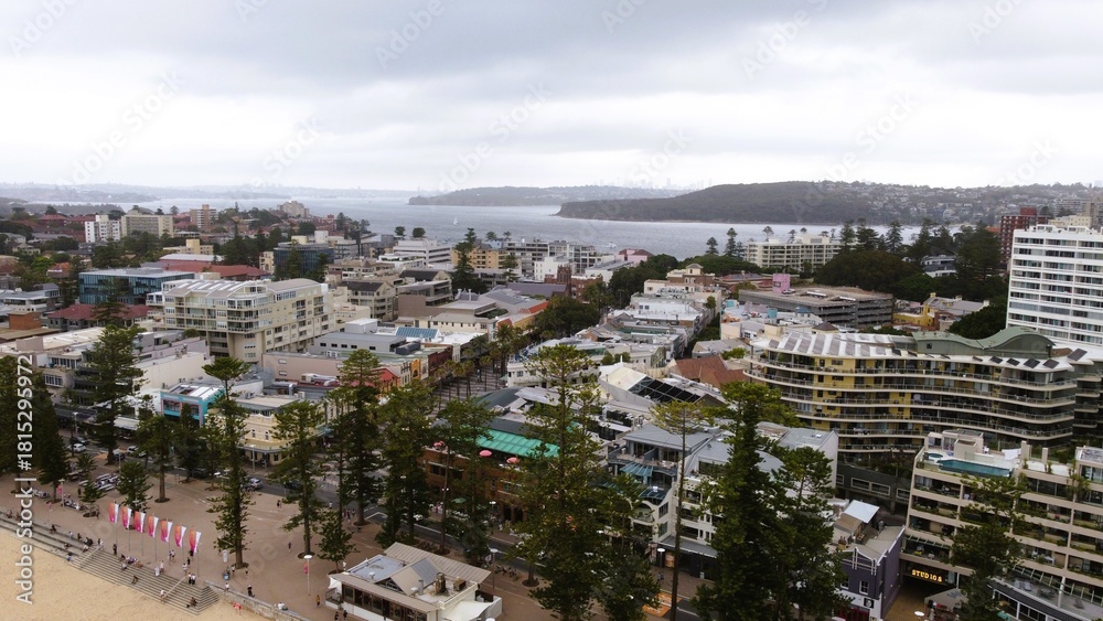 Obraz premium Medium density residential buildings in suburbs of Sydney