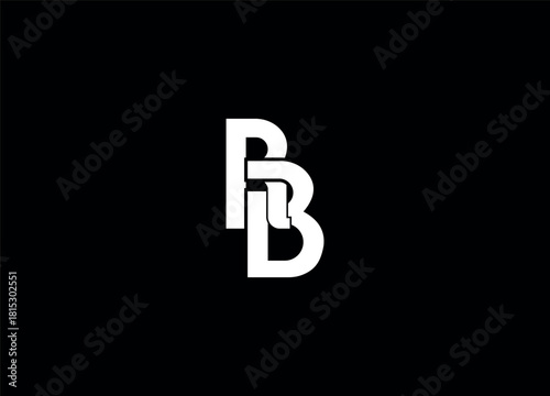 RB creative abstract logo design and initial logo