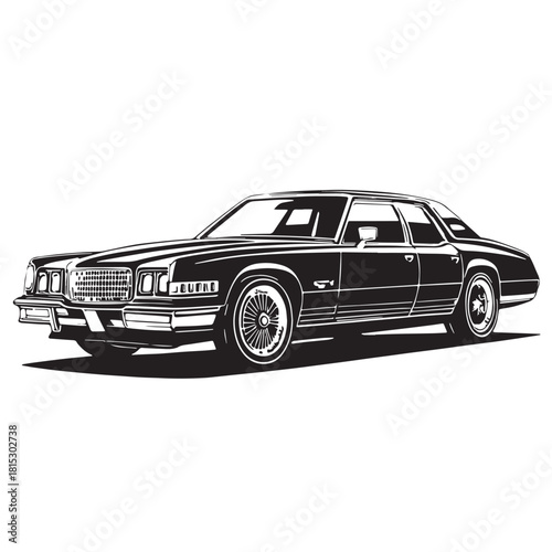 Black el dorado Silhouette Vector, High Quality Illustration on White Background