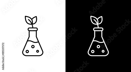 Ingredients White Icon Set Design