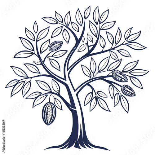 raisin tree with leaves