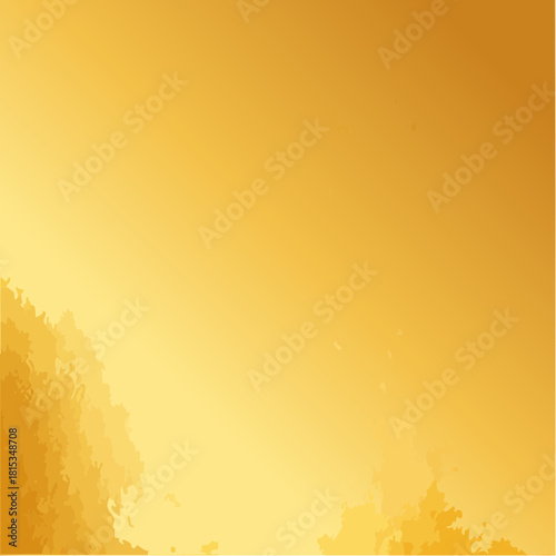 Elegant and radiant golden abstract background featuring a smooth color gradient and delicate textural elements, perfect for luxurious visual presentations and refined digital designs