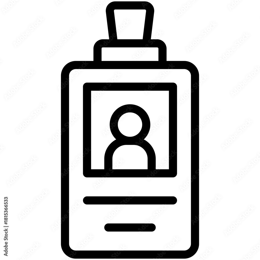 Fototapeta premium business card icon