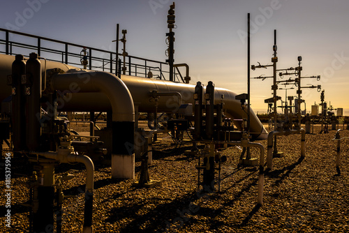 PIG Launcher - Receiver Station on main gas pipeline