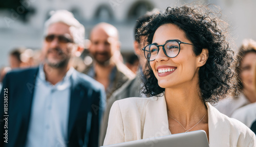 Professionals in lively work settings, exchanging ideas with genuine energy and friendly confidence, reflects a thriving business culture driven by communication and connection.