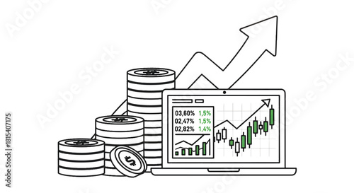 Financial Growth and Investment Analysis with Stock Market Data