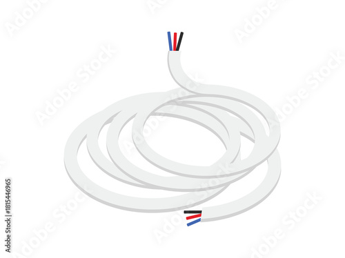 Electrical Cable Power Wires Illustration