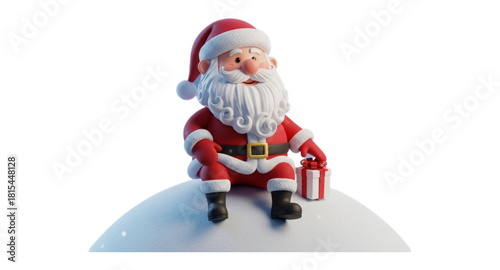 santa claus with gifts