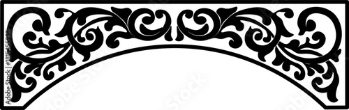 traditional pattern of sumatera. floral pattern