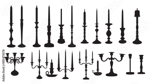 antique chandelier set 