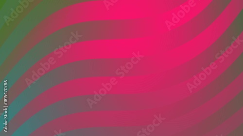 Vibrant Pink Wave Abstract Background With Blurred Stripes for Digital Design and Branding
