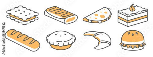 bakery cake icons