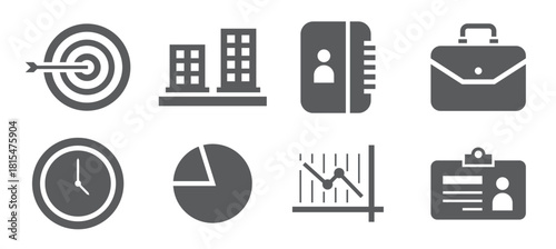 business icons vector illustration