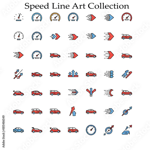 High Speed Motion Effect Background