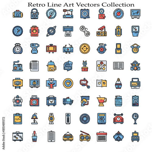 Retro Style Vintage Design Background