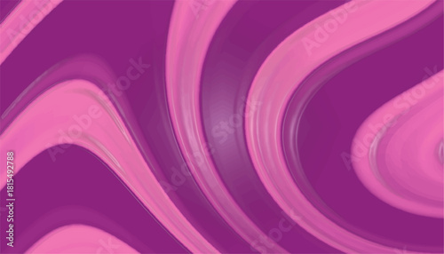 Abstract Pink Purple Fluid Wave Background Design