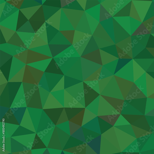 green triangle background