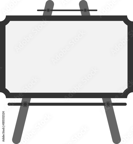 프레젠테이션용 스탠드형 화이트보드