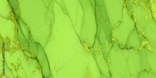 Abstract green marble texture with gold veins flowing liquid background elegant lime emerald fluid art wavy patterns design for modern luxury branding.